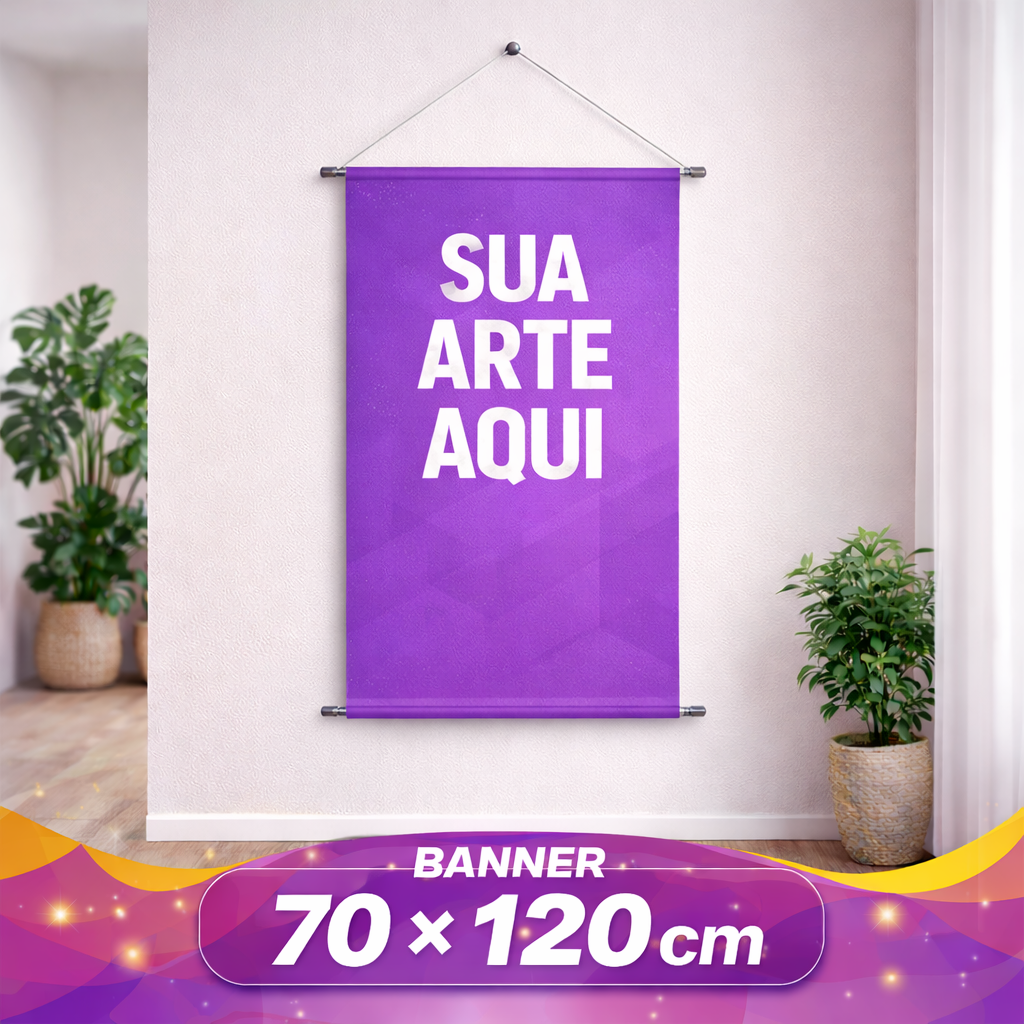 Banner 70 x 120 - Lona 340g