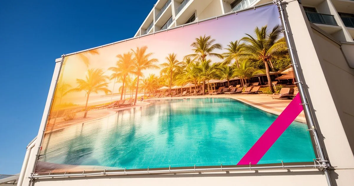 Lona 340g ou 440g: qual escolher para o seu banner