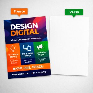 1.000 Folhetos 10x14 - 4x0