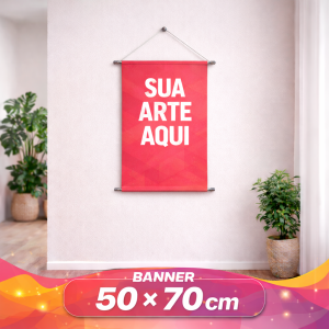 Banner 50 x 70 - Lona 340g
