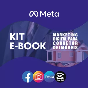 Kit E-book Marketing Digital para Corretor de Imóvel